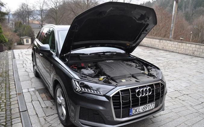 Audi Q7 cena 255000 przebieg: 99500, rok produkcji 2021 z Lubraniec małe 466